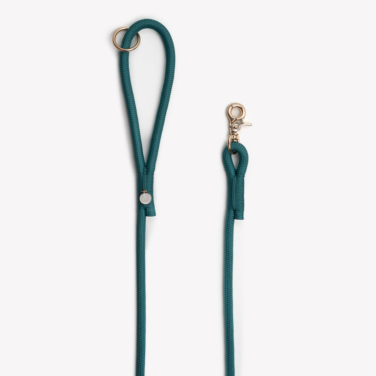 The Harbor Braided Leash — Blue