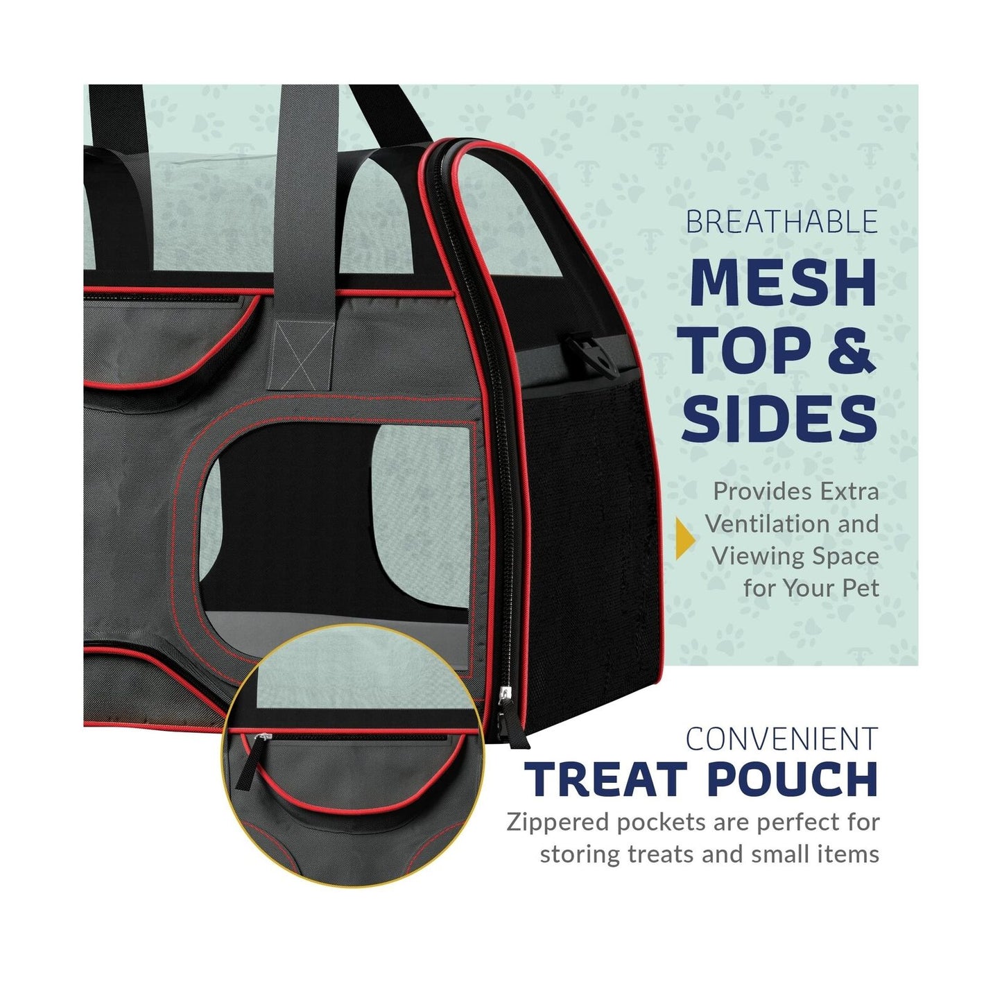 Katziela Pet Carrier - Airline Approved - TSA Approved Pet Carrier for Small ...