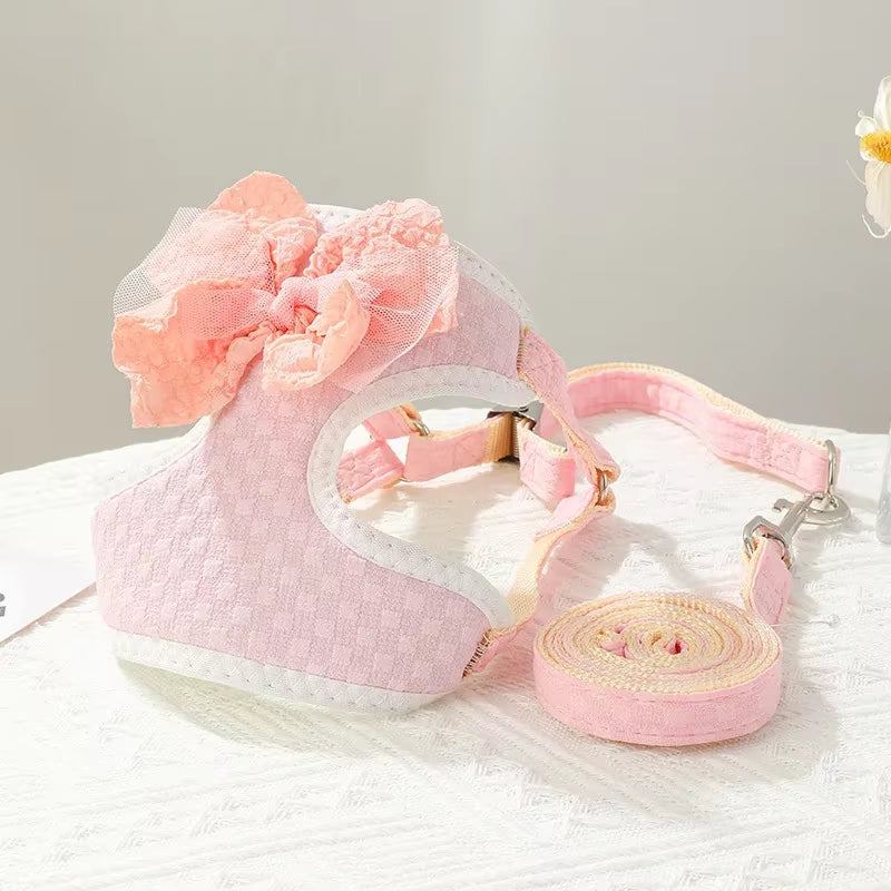 RoyalPaw Princess Harness Set – Walk Your Pup in Glamour and Grace