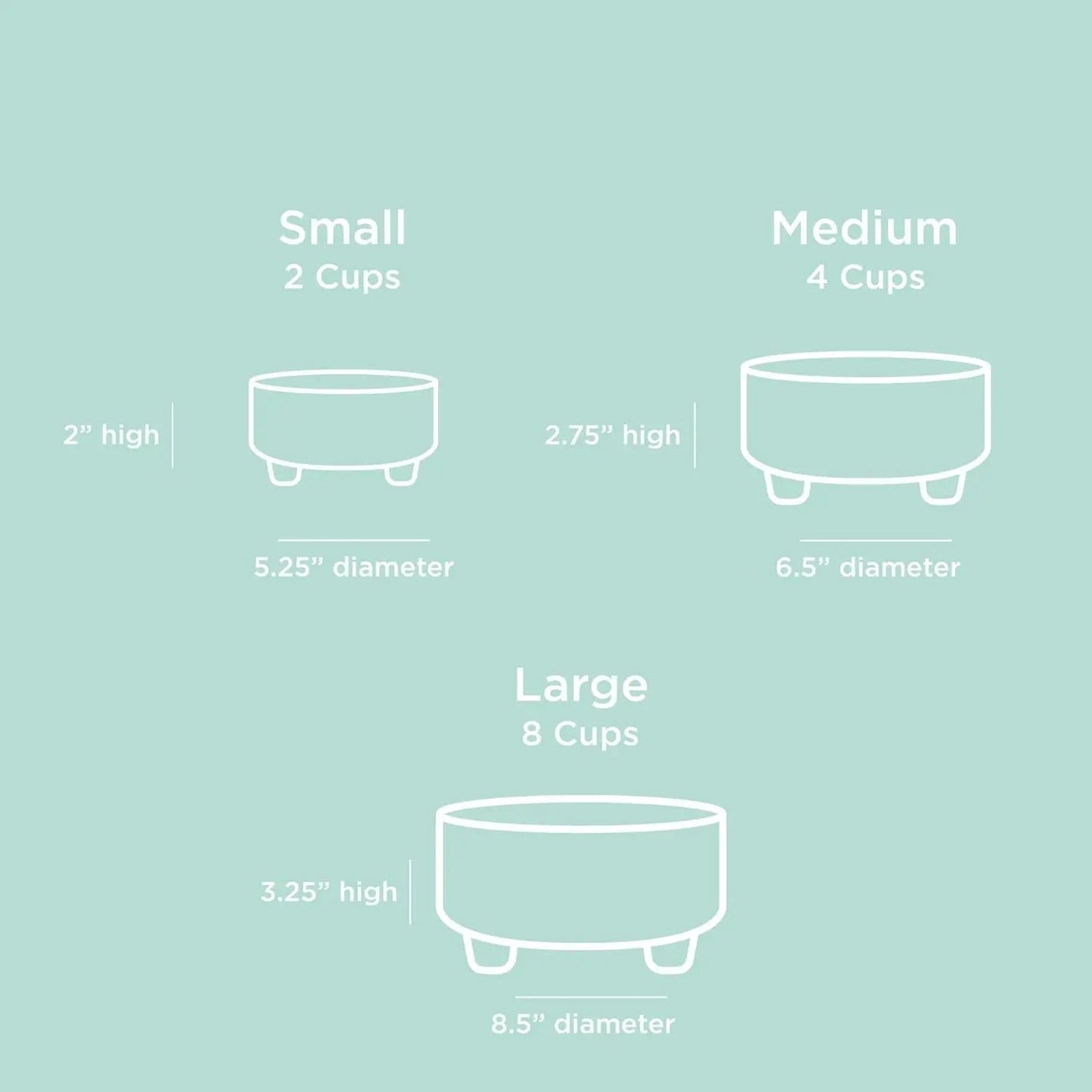 Elevated Ceramic Dog Bowl – Modern Stoneware Pet Feeder