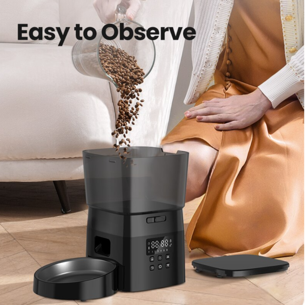 Smart Auto Pet Feeder – Hassle-Free Mealtime, Perfect Portions Every Time