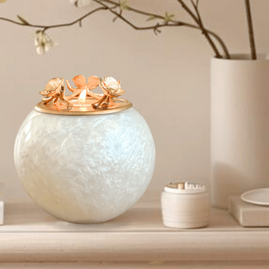 Mother of Pearl Memorial Urn