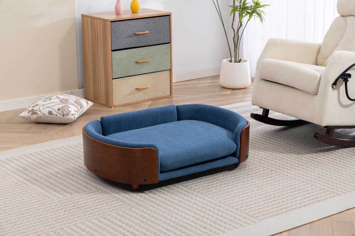 Scandi Elevated Dog Lounge — premium dog lounge image 1