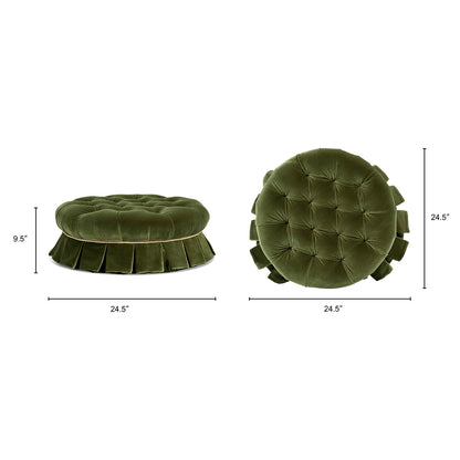 Roquefort Tufted Velvet Dog Lounge — premium dog lounge image 6