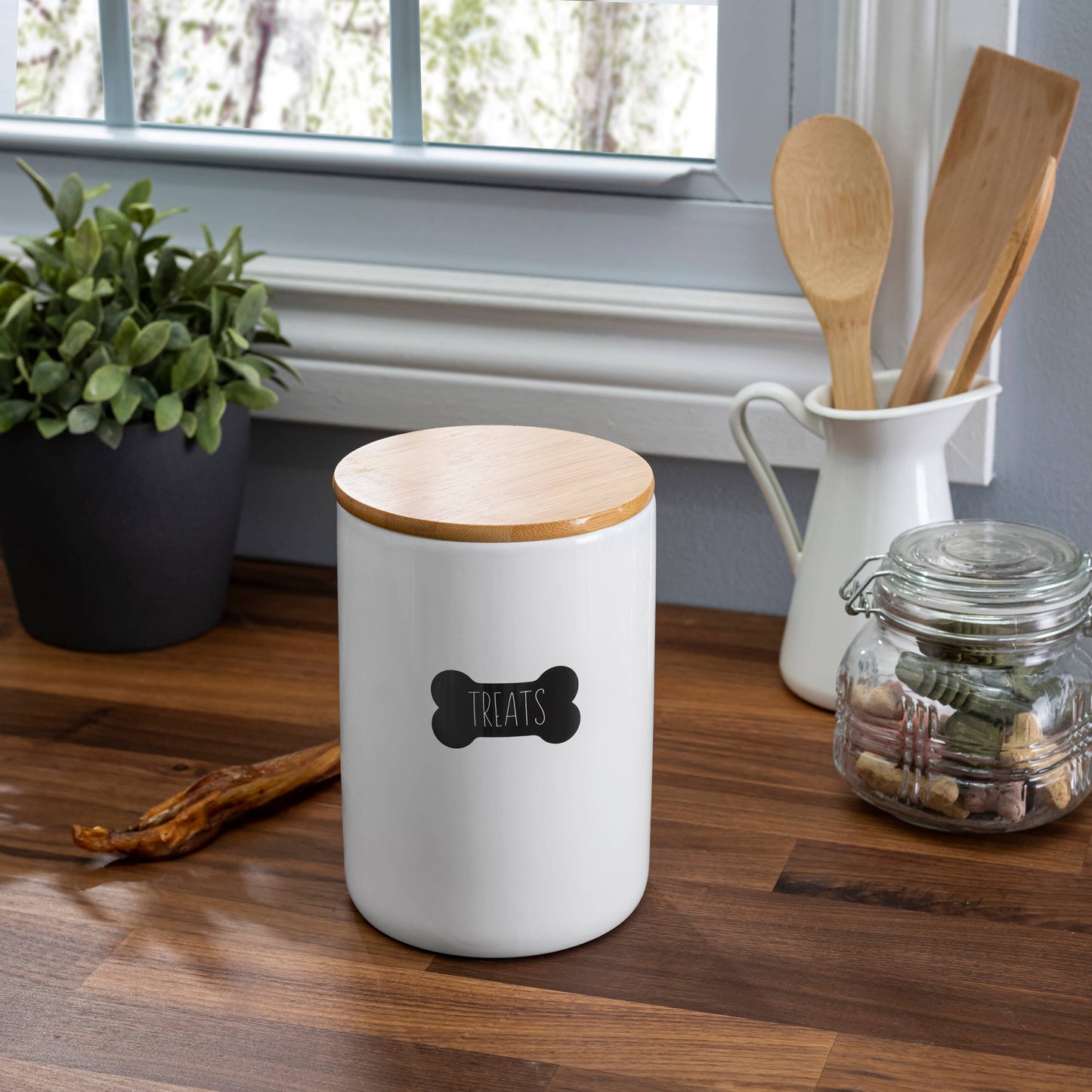 Oakwell Ceramic Treat Jar