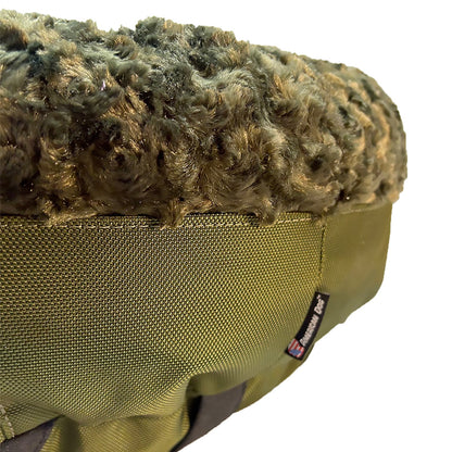 Furvana™ Round Bolster Dog Bed