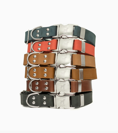Quick-Release Leather Collar