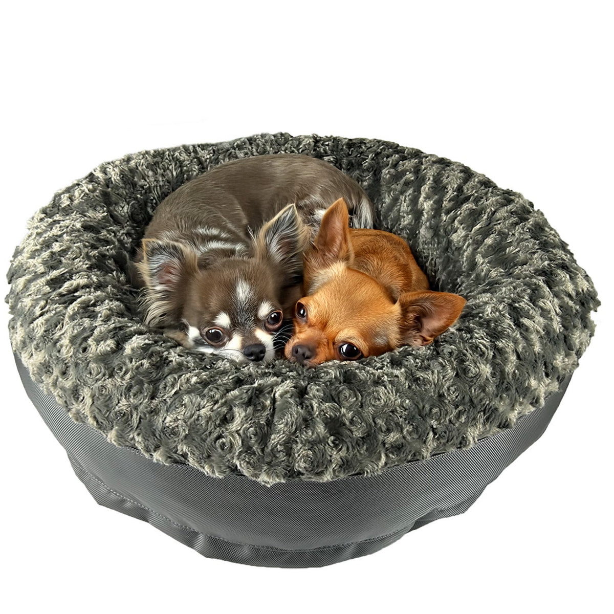 Furvana™ Round Bolster Dog Bed