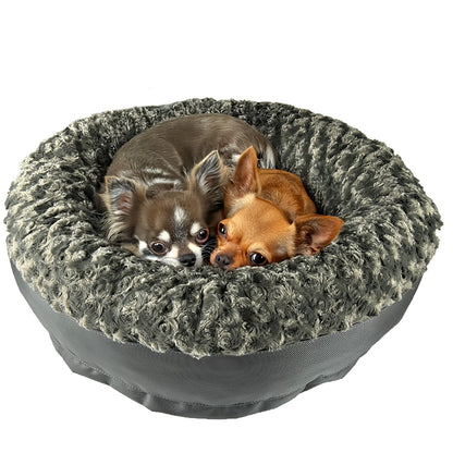 Furvana™ Round Bolster Dog Bed