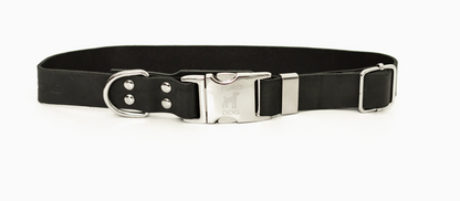 Quick-Release Leather Collar