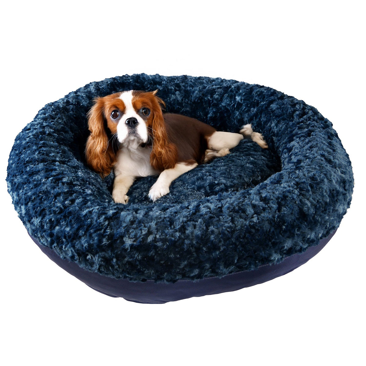 Furvana™ Round Bolster Dog Bed