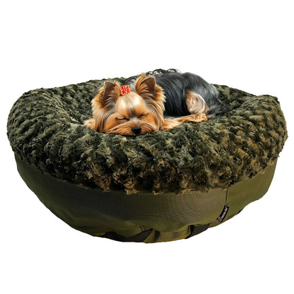 Furvana™ Round Bolster Dog Bed