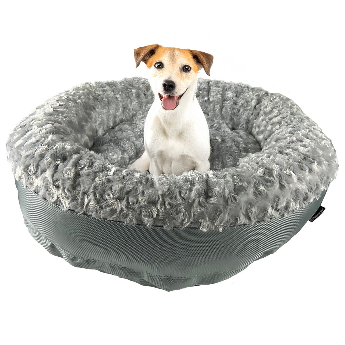 Furvana™ Round Bolster Dog Bed