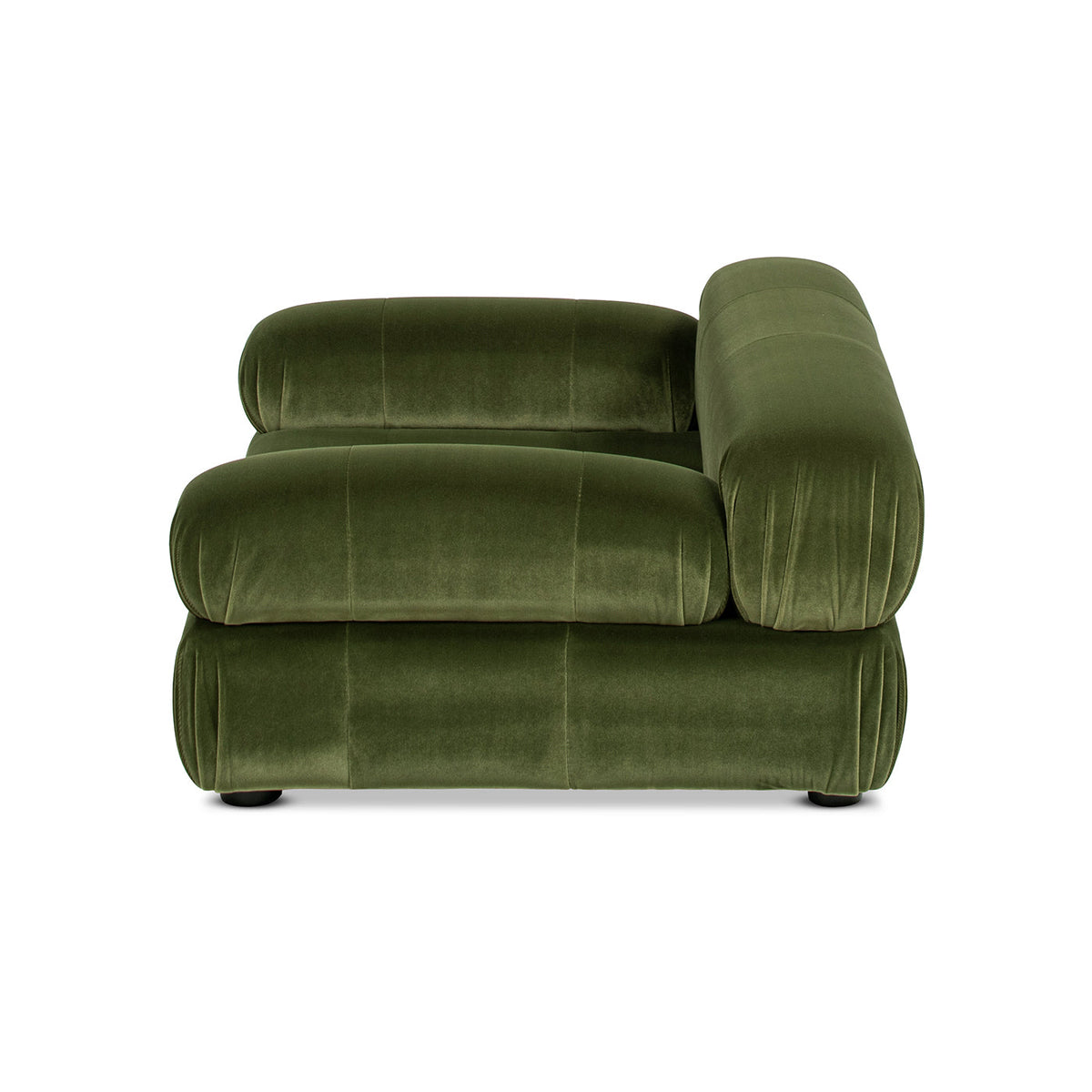 Marcel Olive Velvet Dog Lounge — premium dog lounge image 6