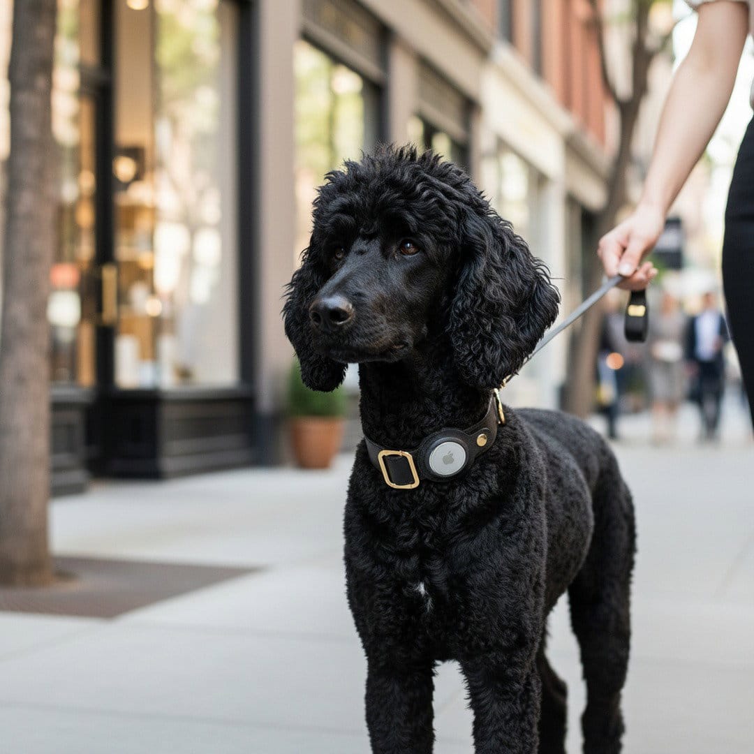 AirTag Leather Collar