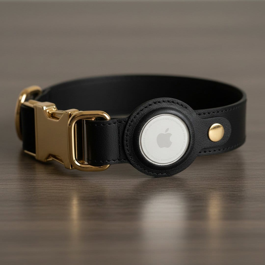 AirTag Leather Collar
