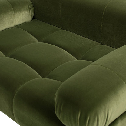 Marcel Olive Velvet Dog Lounge — premium dog lounge image 10