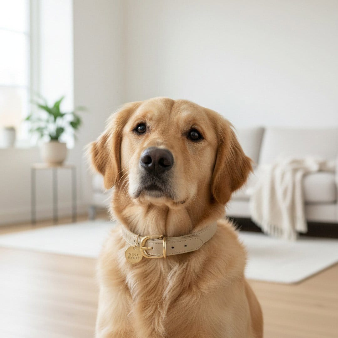 Copenhagen Vegan Leather Dog Collar