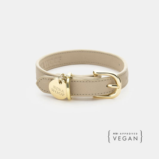 Copenhagen Vegan Leather Dog Collar