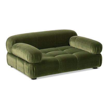 Marcel Olive Velvet Dog Lounge — premium dog lounge image 5