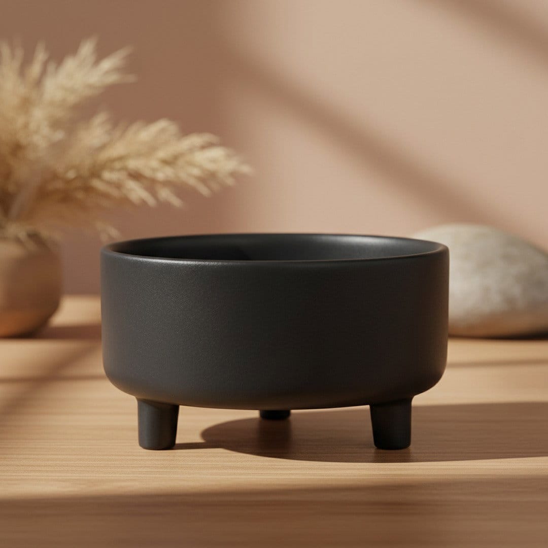 Elevated Stoneware Pet Bowl – Everyday Ritual