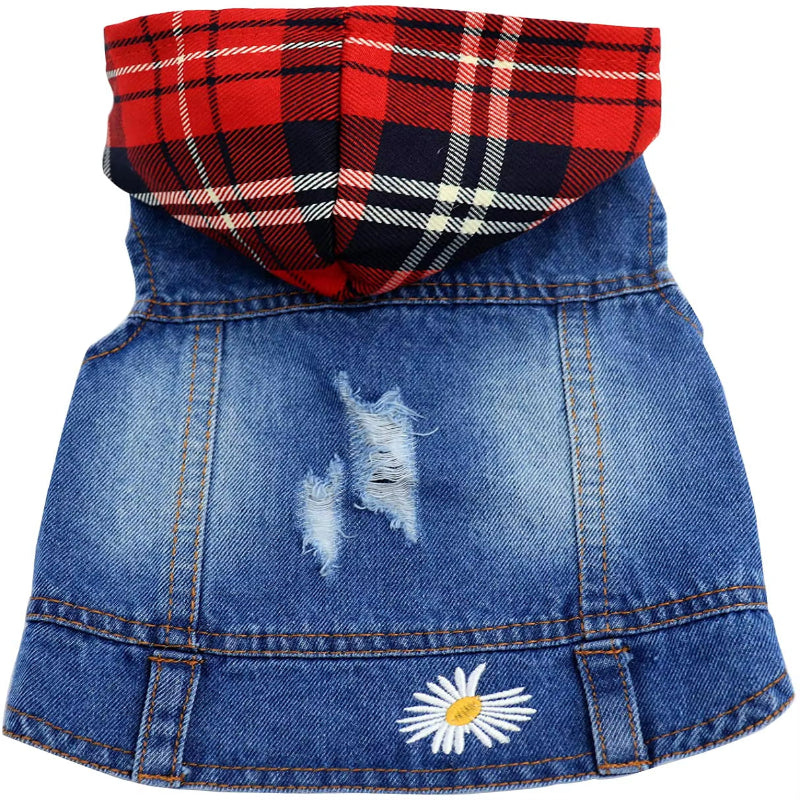 PawVibe Denim Jacket – Cool & Comfy Jean Style for Trendy Pups