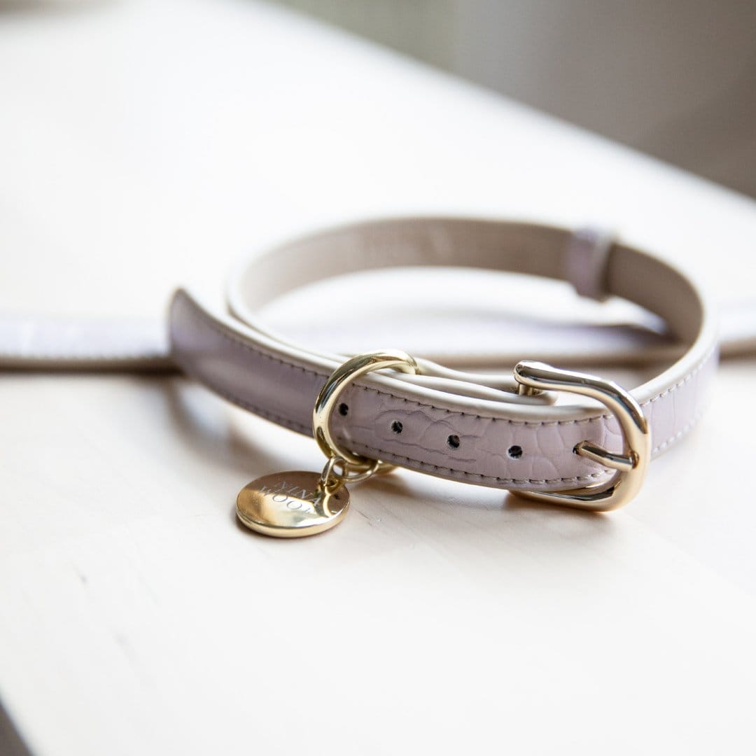 Milan Vegan Leather Dog Collar