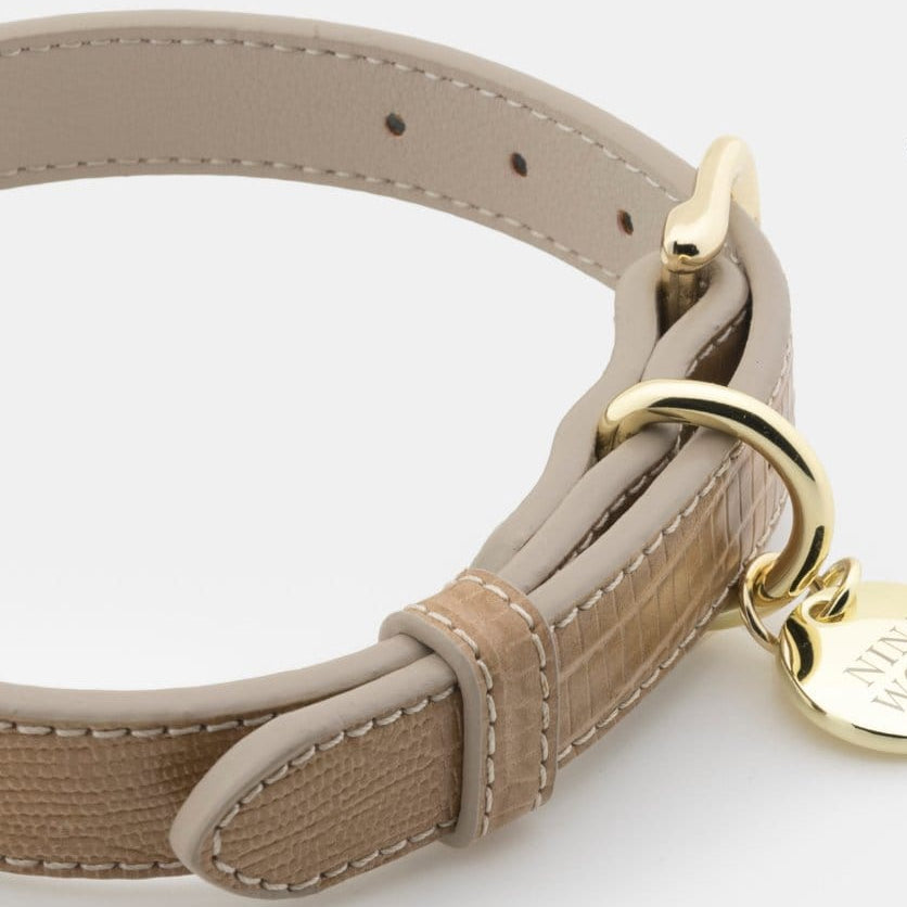 Milan Vegan Leather Dog Collar