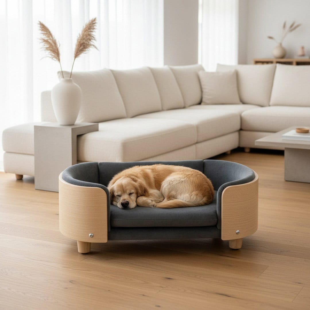 Scandinavian Elevated Dog Sofa